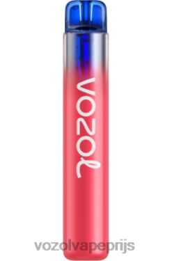 VOZOL NEON 800 aardbei cranberry kauwgom 42BL6280 - Vozol Vape Prijs