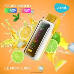 VOZOL STAR 20000 citroen limoen 42BL6406 - Vozol Vape Prijs