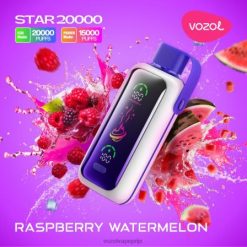 VOZOL STAR 20000 frambozen watermeloen 42BL6414 - Vozol Vapes Kopen