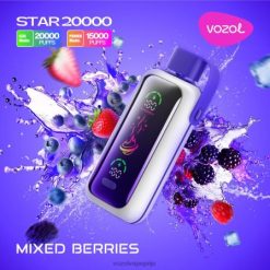VOZOL STAR 20000 gemengde bessen 42BL6409 - Vozol Vape Kopen