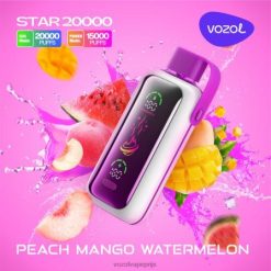 VOZOL STAR 20000 perzik-mango-watermeloen 42BL6411 - Vozol Prijs